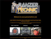 Tablet Screenshot of panzertechnic.com